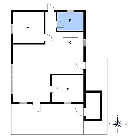 Casa vacanze 1530-aakirkeby-poserevaenget-10 Vester Somarken